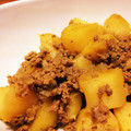 ゆき916's cooksnap of when they made 合挽き肉とジャガイモのカレー炒め煮.
