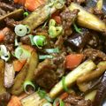 なゆ成人's cooksnap of when they made 牛肉と夏野菜のオイスター醤油炒め.