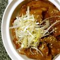 なつこ816's cooksnap of when they made 甘辛ダレのガッツリ豚丼.