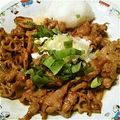 シュプ's cooksnap of when they made 簡単★レンコンと豚肉の甘辛炒め.