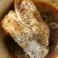 けむくじゃらいぬ's cooksnap of when they made 土鍋だけ！激烈簡単ローストビーフ甘辛醤油.