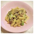 ♪りぼん♪'s cooksnap of when they made アボカドとツナの和風パスタ.
