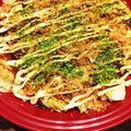 AKYG's cooksnap of when they made 玄米粉でお好み焼き.