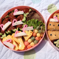 1515usagi's cooksnap of when they made かまぼこママ第一号かまぼこうさぎ飾りきり.