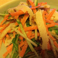 Qookoocoo's cooksnap of when they made ちくわと人参のサラダ.