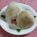 ミミーママ's cooksnap of when they made お弁当に♪天むす風❤揚げ玉たぬきおにぎり.
