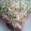 ゆのほなッチ★'s cooksnap of when they made キャベツの味噌マヨトースト.