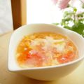 あっぷるカモミール's cooksnap of when they made ふんわ～りかき玉＆トマトのスープ.
