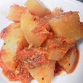 レンコンママ's cooksnap of when they made トマト缶でイタリア～ンな大根ステーキ.