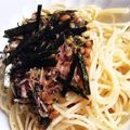 Aiko★cook's cooksnap of when they made 高菜と納豆☆パスタ.