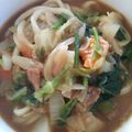 かぴーな's cooksnap of when they made やさいたっぷり～なカレーうどん。.