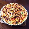 Snih_'s cooksnap of when they made 簡単‼ベーコンとほうれん草のキッシュ☆.