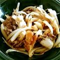 fukudoru's cooksnap of when they made 玉ねぎ 舞茸 牛肉の バター醤油ソテー！.
