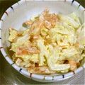 yyyyyyyyyo's cooksnap of when they made 白菜と柿のサラダ.