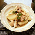 nammy's cooksnap of when they made 鶏肉と大根のほっこり煮.