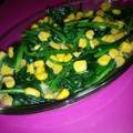 クックJZIP54☆'s cooksnap of when they made 簡単！ ほうれん草とコーンのバター炒め.