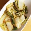 シバ。's cooksnap of when they made 冷まして美味しい‼白菜ピーマン炒め.