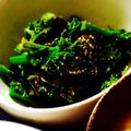 mack♪♪♪'s cooksnap of when they made 菜の花のお浸し♪.