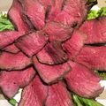 ありママの's cooksnap of when they made 土鍋だけ！激烈簡単ローストビーフ甘辛醤油.