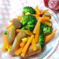 メルティローズ's cooksnap of when they made フライパンで作る蒸し野菜炒め.