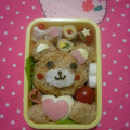 abumix's cooksnap of when they made ☆幼稚園のお弁当（キャラ弁）☆.