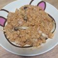 クックA789MU☆'s cooksnap of when they made トマトとしめじのチーズリゾット.