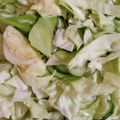 hamanny's cooksnap of when they made キャベツと胡瓜の鶏ガラスープ和え.