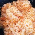 たにたーに's cooksnap of when they made ★炊飯器におまかせ♪簡単‼︎人参ツナご飯.