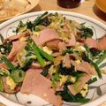 小ねこママもりんちゅ's cooksnap of when they made 卵とほうれん草の中華炒め.