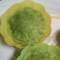 しげくん☆'s cooksnap of when they made 離乳食♡簡単うまうまレンジ蒸しパン中後期.