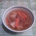 オレンジリング's cooksnap of when they made 豆腐の和風スープ.