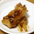 chou*'s cooksnap of when they made 豚バラの梨ロール.
