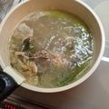 ひなたママ85's cooksnap of when they made ☆骨まで愛して☆ チキンのスープ.