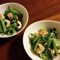 twママ's cooksnap of when they made 小松菜とちくわのマヨ和え.
