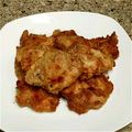 ramrom's cooksnap of when they made 簡単☆ささみの和風海苔チーズピカタ.