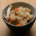 obckitchen's cooksnap of when they made 美味しい ♡松茸の炊き込みご飯.