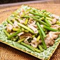 ちべターリー's cooksnap of when they made 豚バラとにんにくの芽の炒め物.