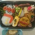 ☆ゆかねえさん☆'s cooksnap of when they made 簡単キャラ弁！雪だるま アンパンマン☆.