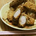 りんご華☆1219's cooksnap of when they made 手軽にとんかつ♪余った衣はウィンナー.