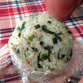 さにふら's cooksnap of when they made 鮭フレークとサラダほうれん草のまぜご飯.