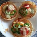 sanko7823's cooksnap of when they made 餃子の皮でミニピザ.