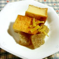SP♪'s cooksnap of when they made 厚揚げの生姜煮.