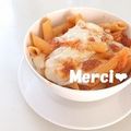 プンプン庵's cooksnap of when they made ミートソースペンネのチーズ焼き.