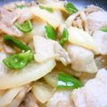 36thさだ's cooksnap of when they made 大根と豚バラバター炒め.