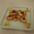ほうまん's cooksnap of when they made ハートのカスタードパイ.