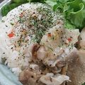 55_ひぃ_55's cooksnap of when they made シンガポールチキンライス（海南鶏飯）風.