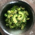 x。RIKO。x's cooksnap of when they made ゴーヤのナムル☆苦くない⁉︎おつまみにも.