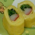 chieko333's cooksnap of when they made お弁当に✿３色卵焼き（キャラ弁）.