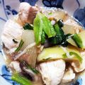 あたむ❤189's cooksnap of when they made 鶏胸と大根のオイ味噌炒め.