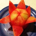 トントンくつくつ's cooksnap of when they made 花が咲いたよ！超簡単なトマトの飾り切り！.